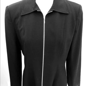 🔳Woman’s Black Zippered Jacket